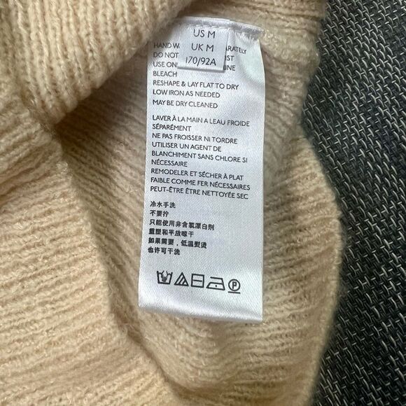 Urban Outfitters Ashley Puff Sleeve Cardigan in Neutral - Picture 8 of 12